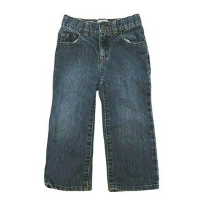 2/$30 Est 1989 Jeans Boys Girls 2T Straight Leg Denim Blue Pants Medium Wash Tod
